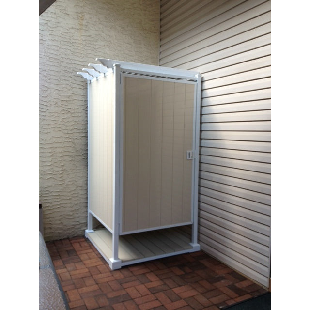 Avcon 46" Single Stall Outdoor Shower Enclosure S-1-46B