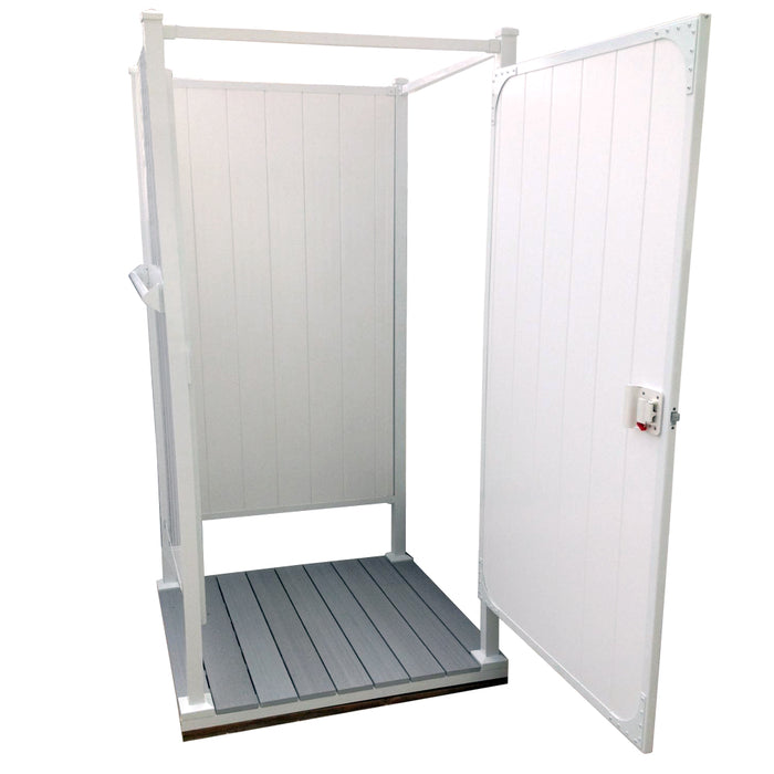 Avcon 46" Single Stall Outdoor Shower Enclosure S-1-46W