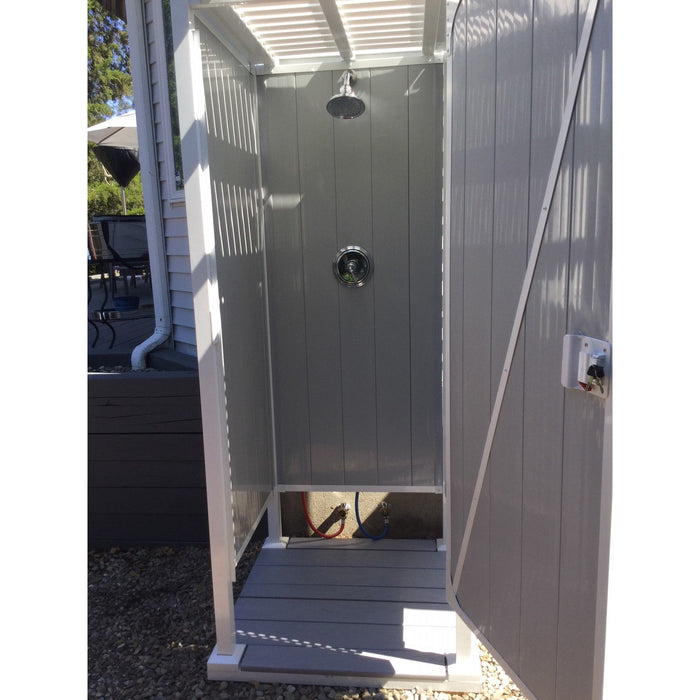 Avcon 36" Single Stall Outdoor Shower Enclosure S-2-36G