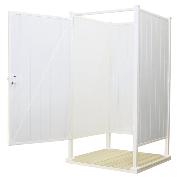 Avcon 46" Single Stall Outdoor Shower Enclosure S-2-46W