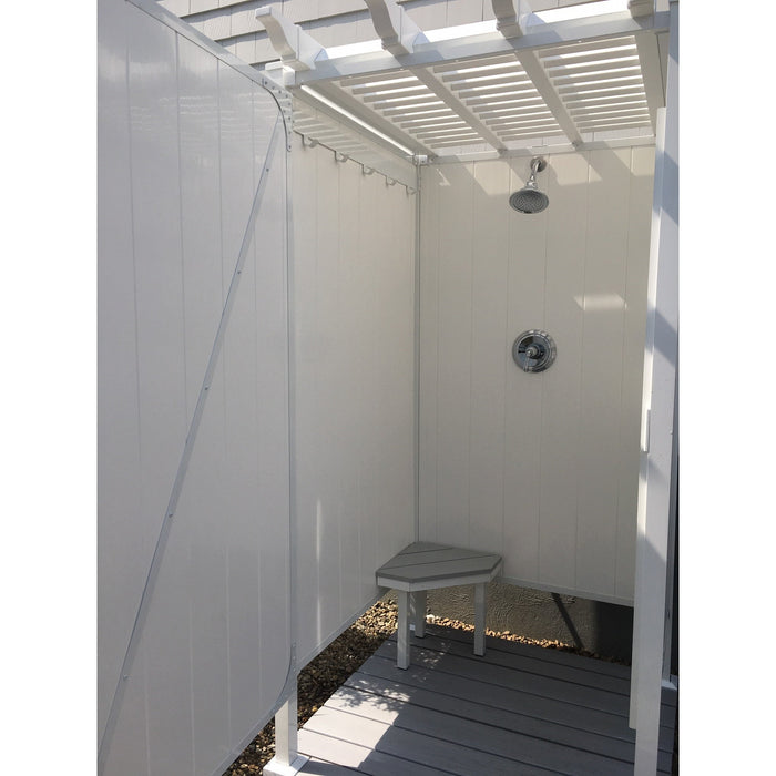 Avcon 46" Single Stall Outdoor Shower Enclosure S-2-46W