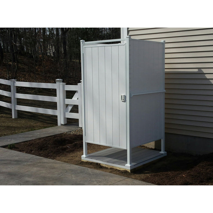 Avcon 46" Single Stall Outdoor Shower Enclosure S-2-4680W