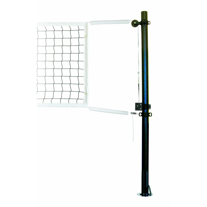 First Team Sand Stellar Basic Recreational Aluminum Volleyball System with Sleeves for Sand