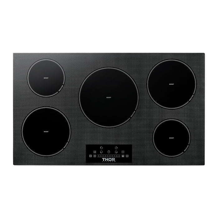 Thor Kitchen 36" Built-In Induction Cooktop with 5 Elements TIH36