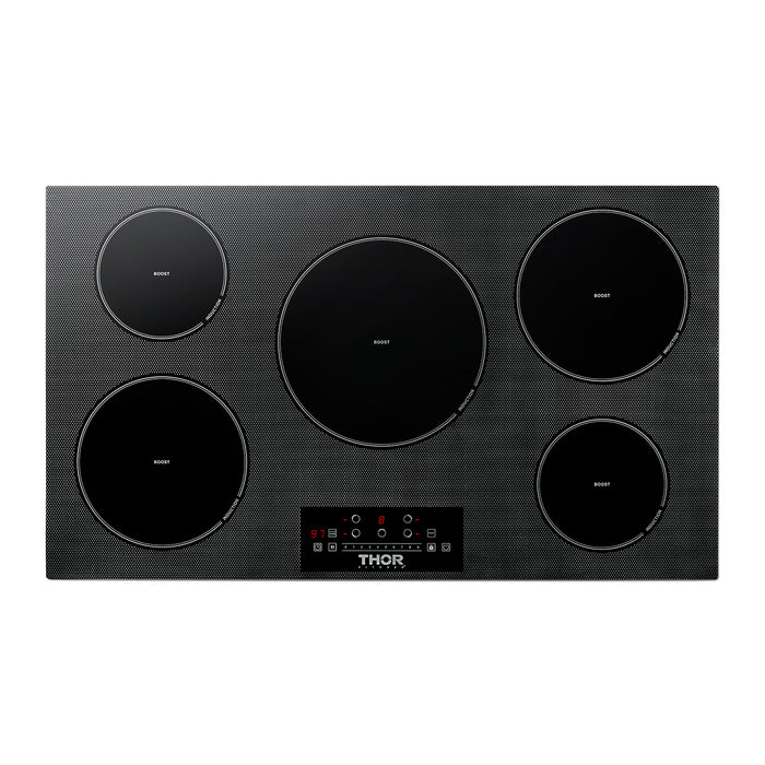 Thor Kitchen 36" Built-In Induction Cooktop with 5 Elements TIH36