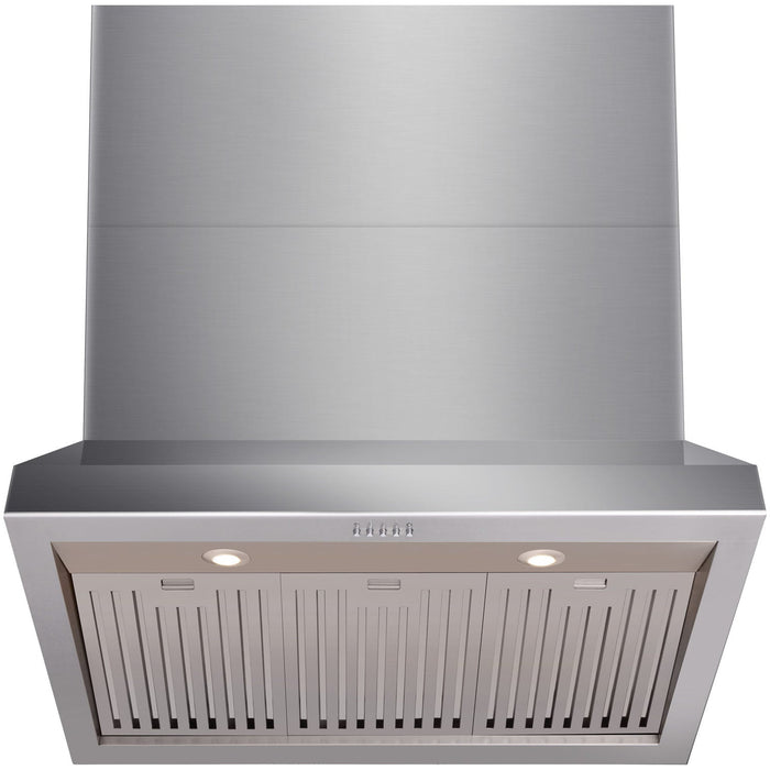 Thor Kitchen 36" Professional Range Hood, 11 Inches Tall in Stainless Steel (Duct cover sold separately)TRH3606