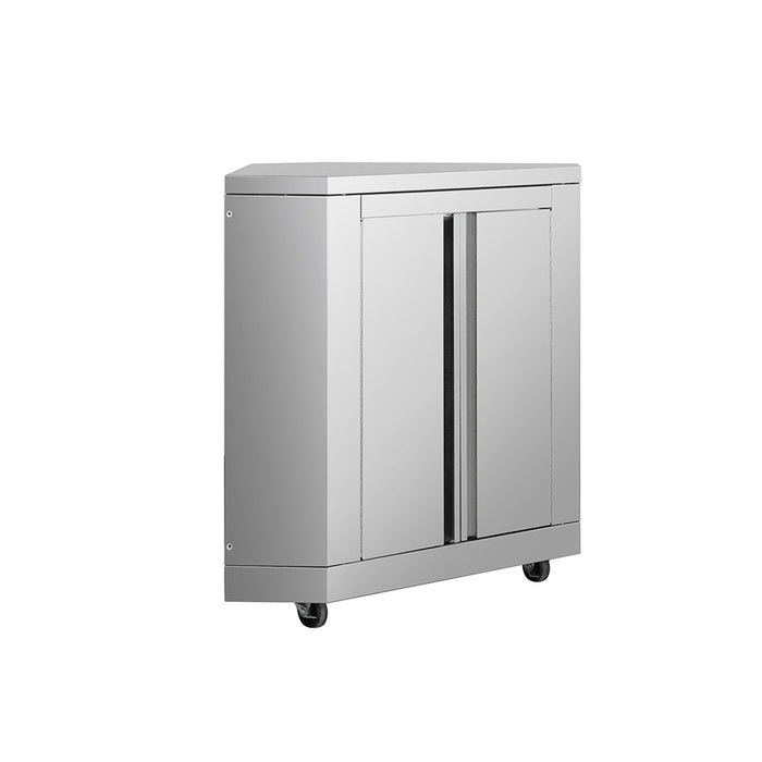 Thor Kitchen Outdoor Kitchen Corner Cabinet in Stainless Steel MK06SS304