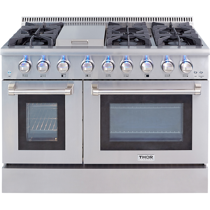 Thor Kitchen 48" 6 Burner Professional Gas Range HRG4808U