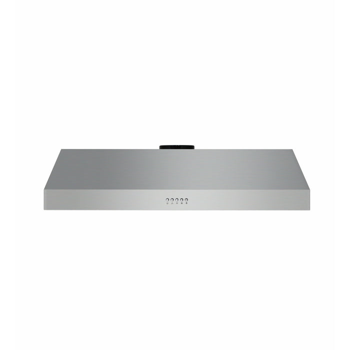 Cosmo 36" Under Cabinet Range Hood with Push Button Controls, 3-Speed Fan, LED Lights and Permanent Filters in Stainless Steel UC36