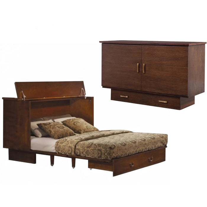 Arason Creden-ZzZ Pekoe Full Size Traditional Murphy Cabinet Bed 502-15
