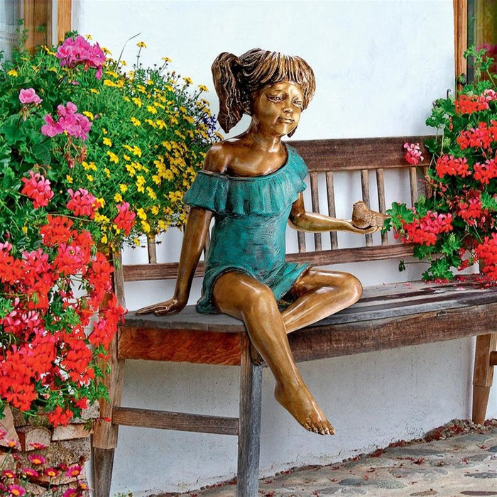 design-toscano-bridgette-with-bird-little-girl-cast-bronze-garden-statue-pn5639