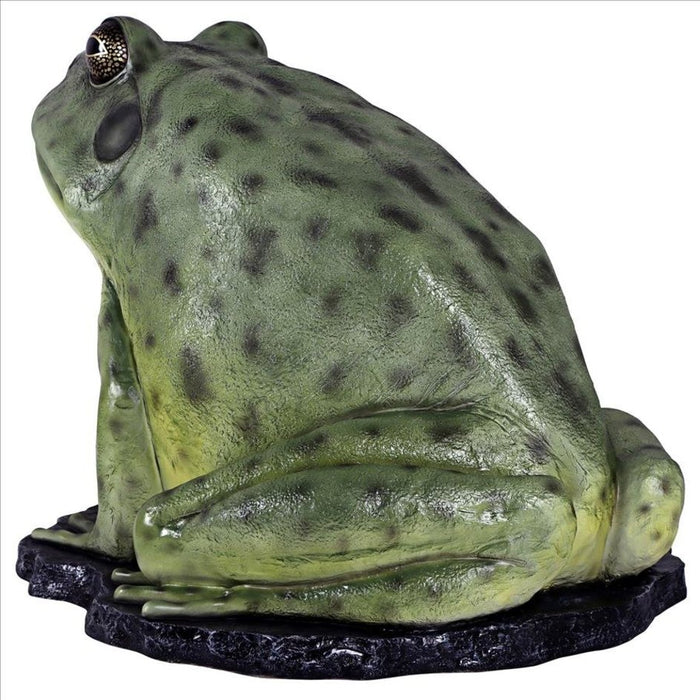 Design Toscano Great Green Barred Frog Statue NE130060