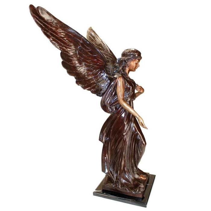 Design Toscano Heaven's Angel Cast Bronze Garden Statue KW57989