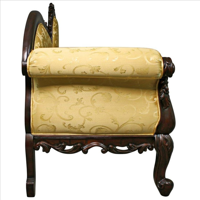 Design Toscano Rossetti Victorian Salon Sofa Couch AF51699