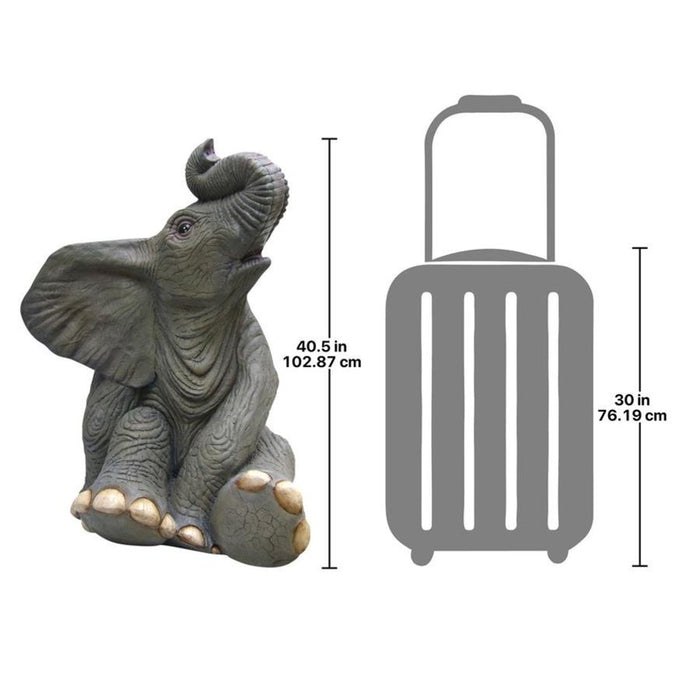 design-toscano-sitting-baby-elephant-garden-statue-ne80158