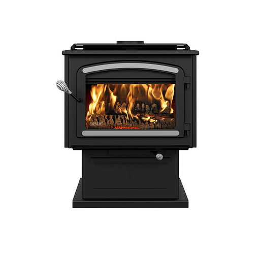 wood-stove-with-brushed-nickel-trims