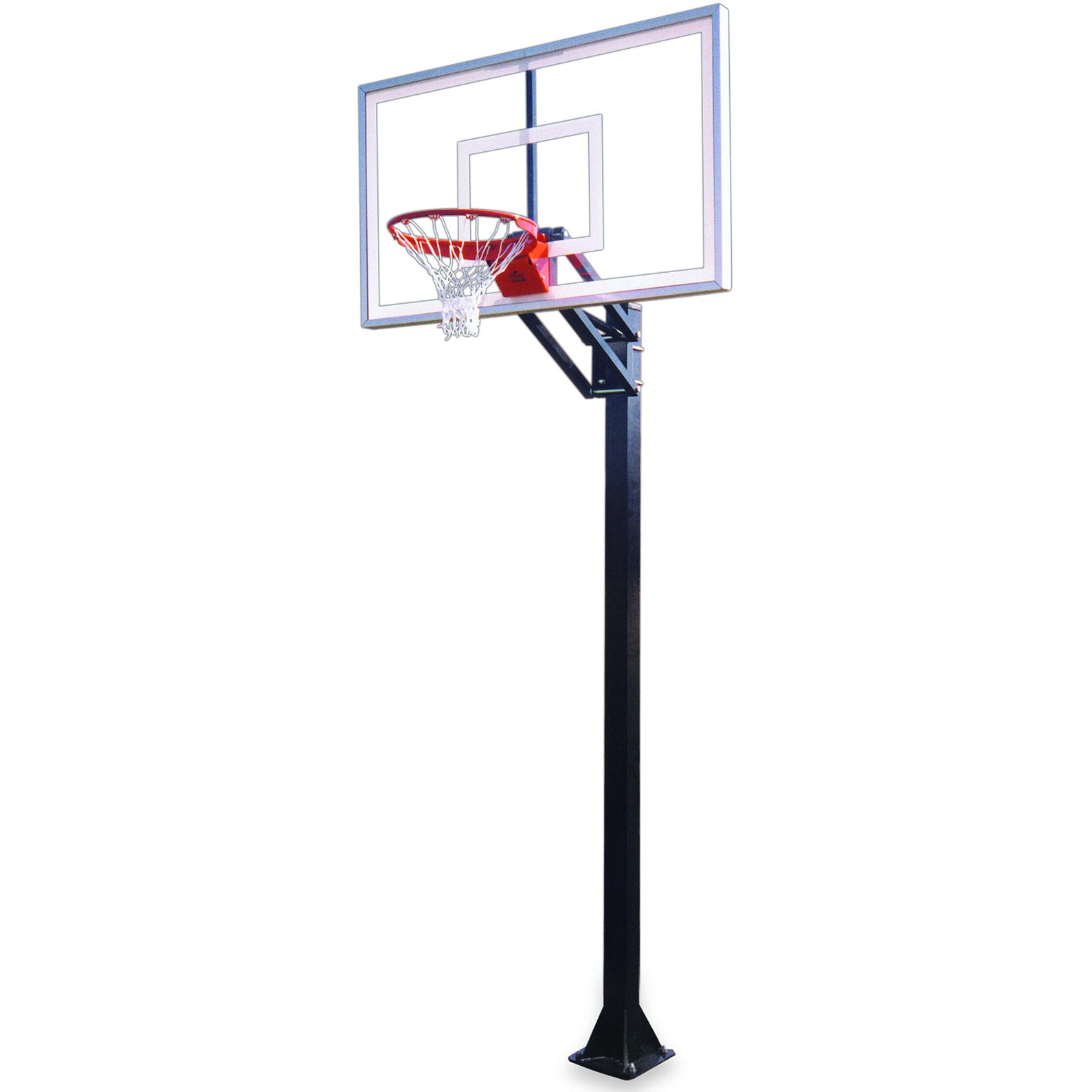 First Team Champ NitroBP In Ground Adjustable Basketball System