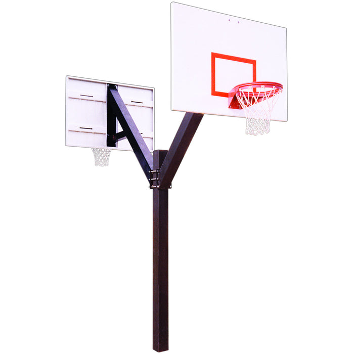 first-team-legend-playground-dual-double-sided-in-ground-fixed-height-basketball-system