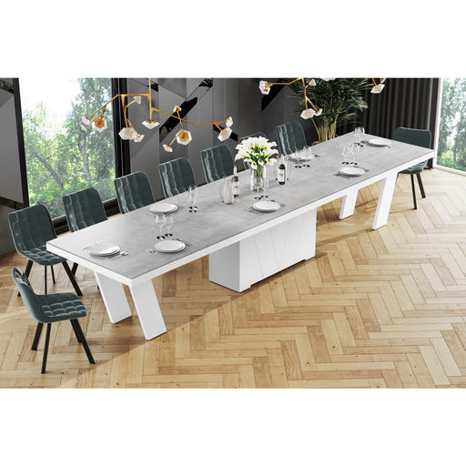 maxima-house-aleta-hu0084k-332gr-grey-stone-white-green-black-dining-set