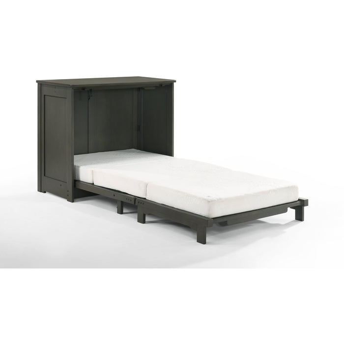 Night and Day Furniture Orion Murphy Cabinet Bed, Full Size, Stonewash Finish