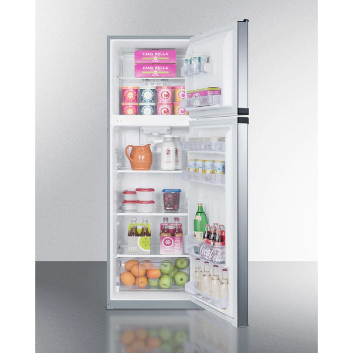 Summit 22" Wide Top Mount Refrigerator-Freezer FF948SS