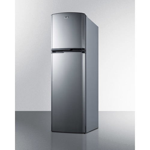 Summit 22" Wide Top Mount Refrigerator-Freezer With Icemaker FF948SSIM