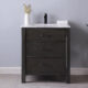 Altair Maribella 30" Single Bathroom Vanity Set in Rust Black and Carrara White Marble Countertop with Mirror 535030-RL-CA - Image 10
