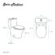 Swiss Madison Sublime III One-Piece Round Toilet Vortex™ Dual-Flush 0.95/1.26 gpf - SM-1T271 - Image 10