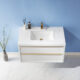 Altair Morgan 36" Single Bathroom Vanity Set in White and Composite Carrara White Stone Countertop with Mirror 534036-WH-AW - Image 10