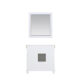 Altair Jardin 36" Single Bathroom Vanity Set in White and Carrara White Marble Countertop with Mirror 539036-WH-CA - Image 10