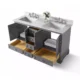 Ancerre Audrey 72" Bathroom Vanity Set in Sapphire Gray with 24" Mirror VTSM-AUDREY-72-SG-CW - Image 4
