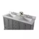 Ancerre Audrey 72" Bathroom Vanity Set in Sapphire Gray with 24" Mirror VTSM-AUDREY-72-SG-CW - Image 5