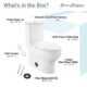 Swiss Madison Plaisir One-Piece Elongated Toilet Dual-Flush 1.1/1.6 gpf - SM-1T119 - Image 11