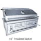 Sunstone 42" Gas Hybrid Dual Zone Charcoal/Wood Burning Grill EMCHDZ42
