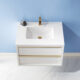 Altair Morgan 30" Single Bathroom Vanity Set in White and Composite Carrara White Stone Countertop with Mirror 534030-WH-AW - Image 11