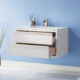 Altair Morgan 36" Single Bathroom Vanity Set in White and Composite Carrara White Stone Countertop with Mirror 534036-WH-AW - Image 11