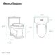 Swiss Madison Voltaire One-Piece Elongated Toilet Dual-Flush 1.1/1.6 gpf - SM-1T113 - Image 25