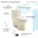 Swiss Madison Virage One-Piece Elongated Toilet Vortex™ Dual-Flush 1.1/1.6 gpf - SM-1T118 - Image 37