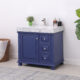 Altair Jardin 36" Single Bathroom Vanity Set in Jewelry Blue and Carrara White Marble Countertop with Mirror  539036-JB-CA - Image 12