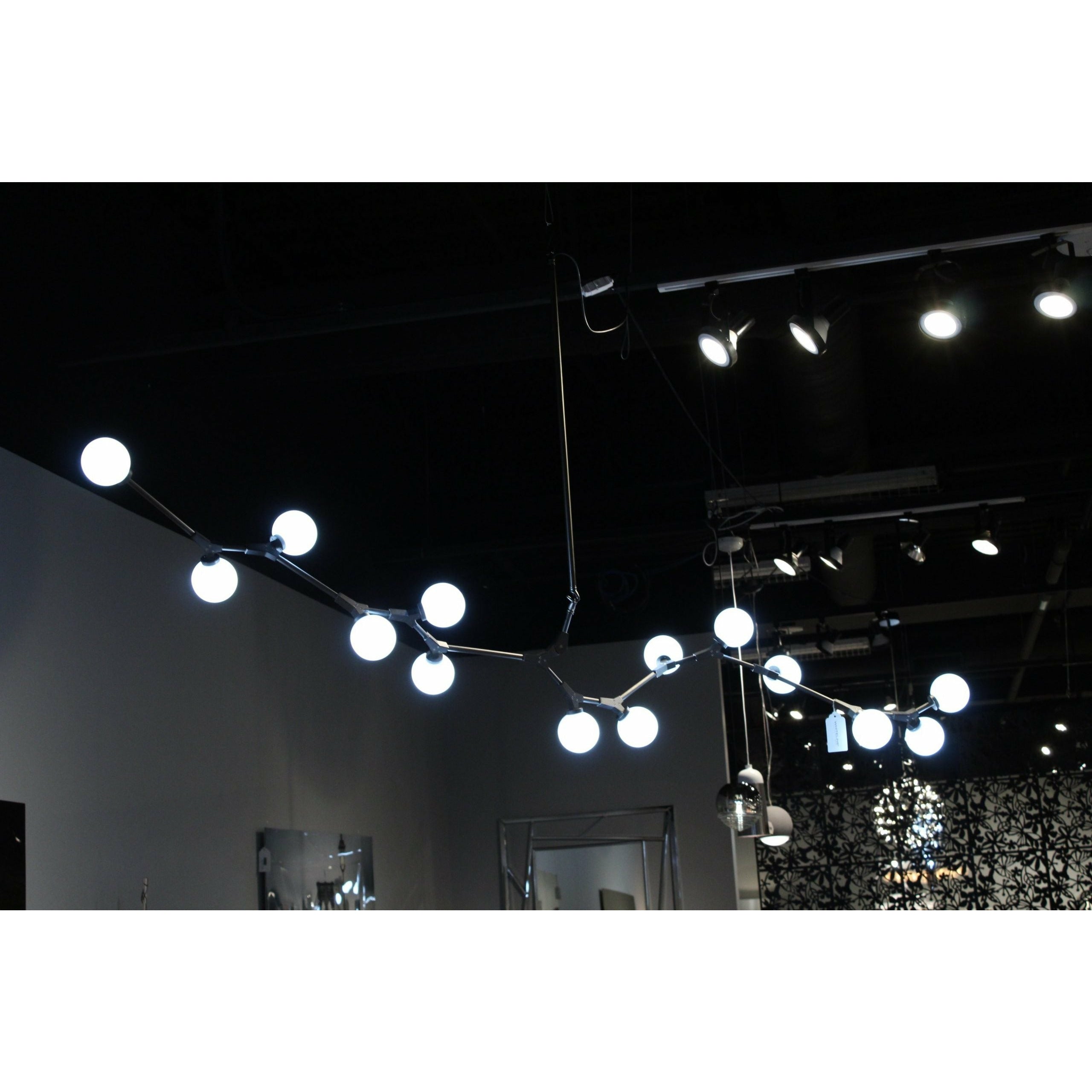images Whiteline Modern Living - Wisdom Pendant Lamp PL1503-BLK - Image 1
