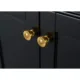 Ancerre Audrey 60" Bathroom Vanity Set in Black Onyx with 24" Mirrors VTSM-AUDREY-60-BO-CW-GD - Image 6