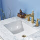Altair Ivy 30" Single Bathroom Vanity Set in White and Carrara White Marble Countertop with Mirror 531030-WH-CA - Image 11