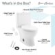 Swiss Madison Caché Two-Piece Elongated Toilet Dual-Flush 1.1/1.6 gpf - SM-2T220 - Image 12