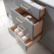 Altair Sutton 72" Double Bathroom Vanity Set in Gray and Carrara White Marble Countertop with Mirror  541072-GR-CA - Image 13