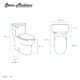 Swiss Madison Classé One-Piece Toilet with Front Flush Handle 1.28 gpf - SM-1T116 - Image 12