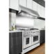 NXR SC4811 48" Natural Gas Range & RH4801 Under Cabinet Hood Bundle, Stainless Steel SC4811RHBD - Image 12