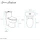Swiss Madison Classé One-Piece Elongated Toilet Dual-Flush 1.1/1.6 gpf - SM-1T117 - Image 27