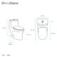 Swiss Madison Virage One-Piece Elongated Toilet Vortex™ Dual-Flush 1.1/1.6 gpf - SM-1T118 - Image 39