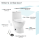 Swiss Madison Ivy One-Piece Elongated Toilet Vortex™ Dual-Flush 1.1/1.6 gpf - SM-1T112 - Image 13