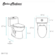 Swiss Madison Avallon One-Piece Elongated Toilet Dual-Flush 1.1/1.6 gpf - SM-1T122 - Image 13